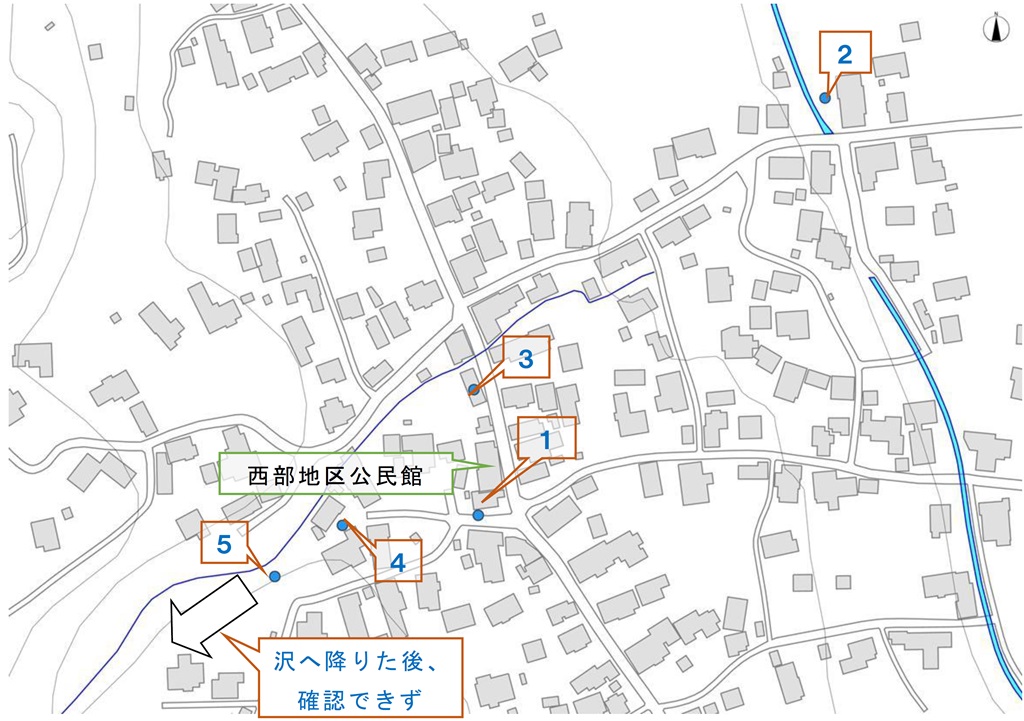 クマ出没位置図