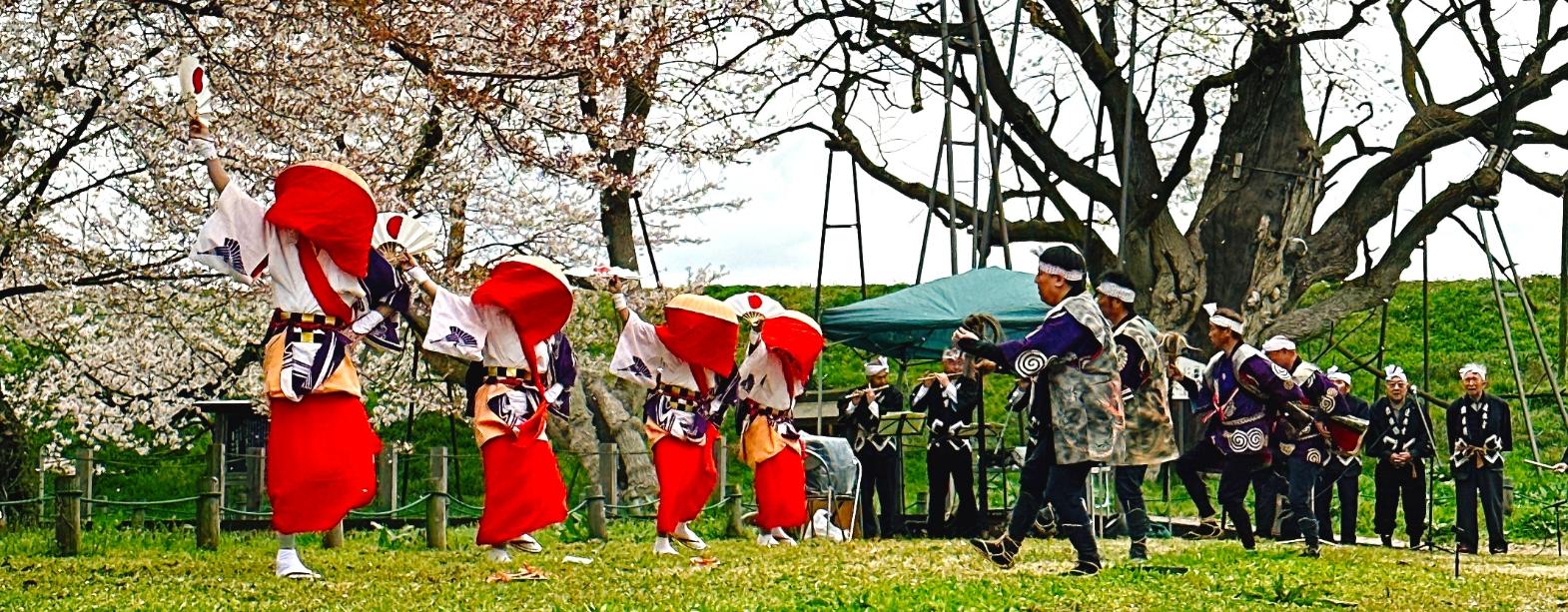 達磨寺田植え踊り